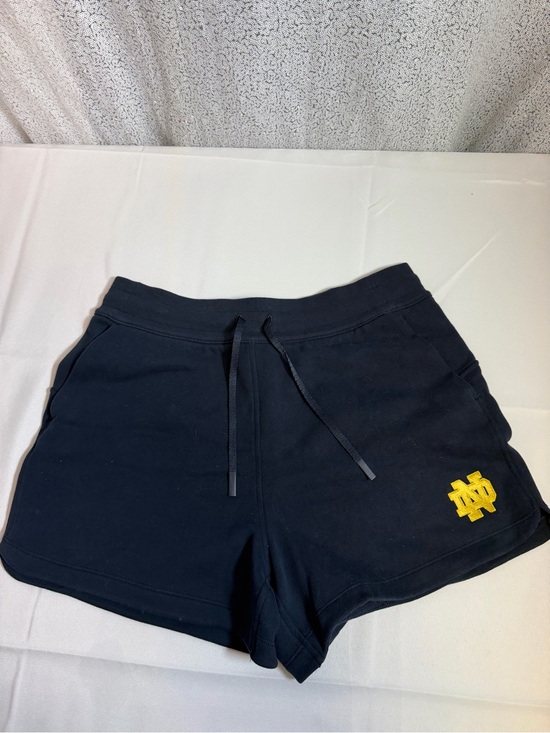 lululemon athletica Pants - lululemon athletica Black Athletic Shorts with Yellow Logo